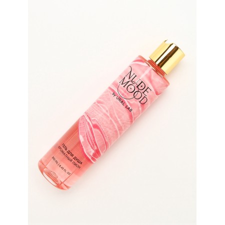 Gift set Ural Lab: shower gel 250 ml, peony aroma and bath salt with rose petals 150 g-3
