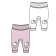 Sliders for a girl, height 86 cm, 2 pcs