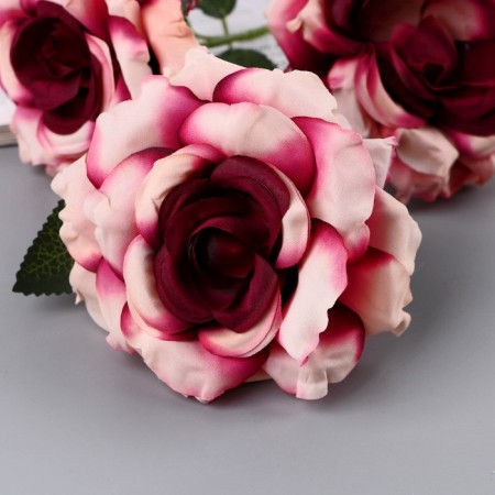 Artificial flowers "Paloma" D-8 cm 53 cm, dark lilac-1