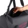 Female sports bag, textura, small size, gray color