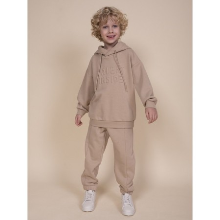 Sweatshirt for boys, height 98 cm, sandy color-5