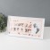 Photo frame in 12 photos 3x3 cm with a stamp. "Such a small" white 2x38x20 cm