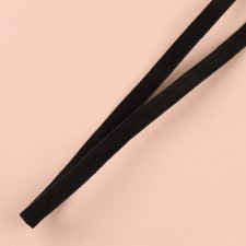 Набор резинок для пошива нижнего белья, 5 видов, цвет чёрный