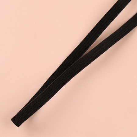 A set of rubber bands for sewing underwear, 5 types, black color