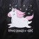 Rawnacer adult cloak "Rain and miracles", size 42-48, 60 x 110 cm, black color