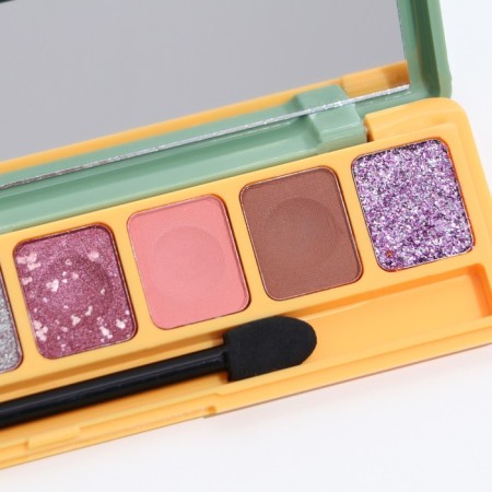 Palette of eyelids, with pearl shine, 8 colors-3