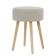 Carter stool, 350 × 350 × 470 mm, book, beige color