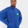 Male sweatshirt was laid down, the color is bright blue, size 50 (xl)
