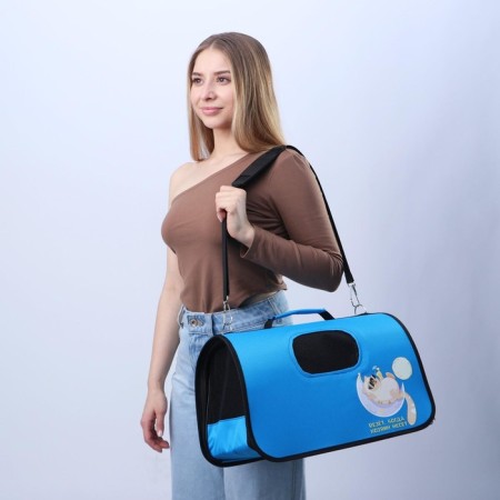 Bag - folding folding, frame "lucky" 43x20x27 cm-7