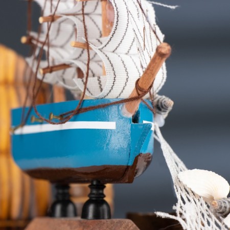 Set of desktop "ship" with a pencil 22*7*15cm-2