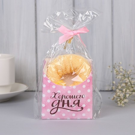 Beige towel, 25.5 x 24 cm mix-5