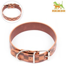 Collar 64 x 3.5 cm, Osh 47-57, brown