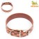 Collar 64 x 3.5 cm, Osh 47-57, brown