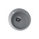 Kitchen wash Ulgran u405-309, d = 495 mm, dark gray color