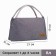 Thermo -mosuma with a zipper 8 l, color gray