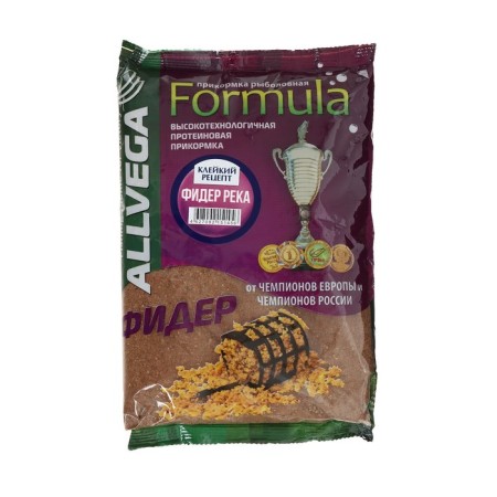 Bait Allvega Formula Feeder River, adhesive recipe, 900 g