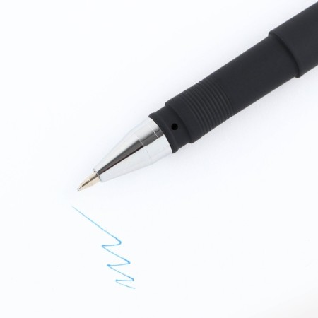 Ball plastic pen, blue paste "Happy Defender of the Fatherland Day!"-3
