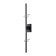 Bra Crystal Lux, Largo 0780/412, LED, 2x6 W, 76x7 cm, black color