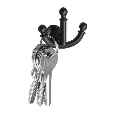 Hook furniture tundra TKT006, three -rod, black-2