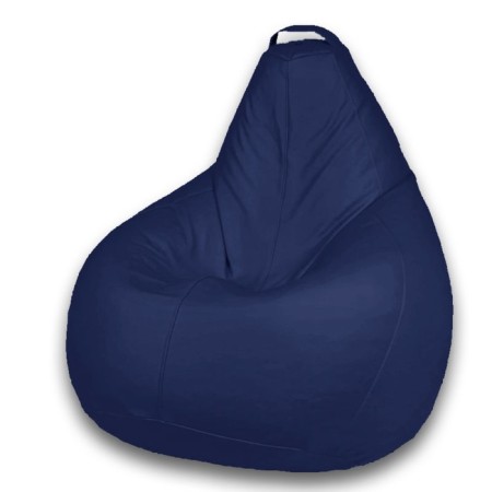 The pear-pear chair is positive Favorit, size m, diameter 70 cm, height 90 cm, artificial leather, blue color