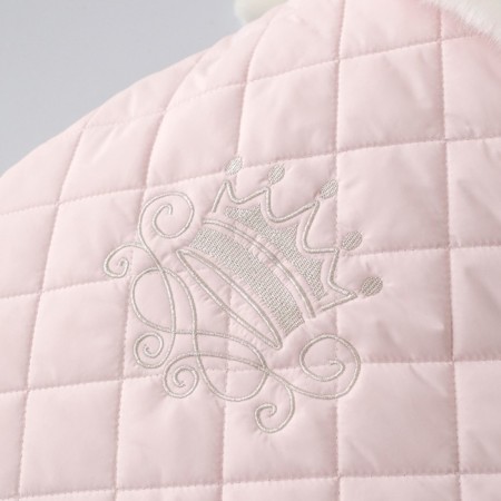 Set for discharge Winter Kinderlitto "Empire-2", 5 items, height 56-62 cm, color pink powder-1