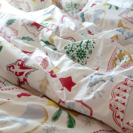 Bed linen Ethel duet “Winter vintage” 143*215 cm - 2 pcs, 240*220 cm, 70*70 cm -2 pcs-6
