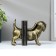 Holders for books "Bronze Dog" set 2 pcs 15.5x21x11 cm