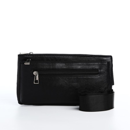 Board belt on a zipper, 3 outer pockets, black color-2
