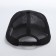 Men's cap with a direct visor of New York, black color, mesh, pr 56