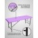 Cosmetological couch Basic + SV, size 180 × 60 × 68-84 cm, lilac color