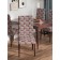 Czech for a chair "Wall of roses", decorative, velor