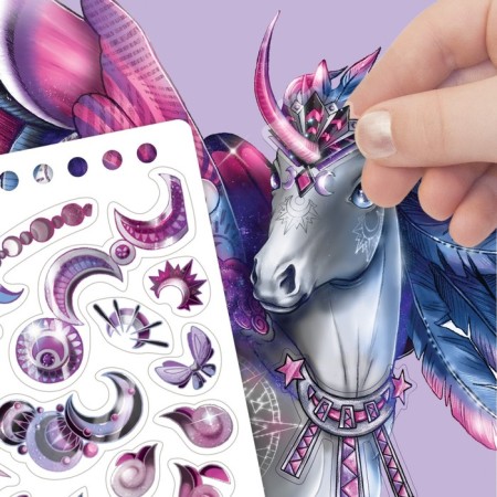 Coloring for girls Nebulous Stars Space-8