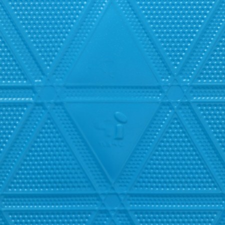 Disposable dessert plate, d = 16.5 cm, blue color-2