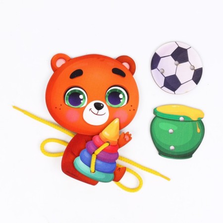 Шнуровка «Мишка»-1