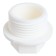 Politek plug, polypropylene, d = 32 mm x 1 ", threaded