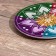 Stand for incense "Flower" stone 12.5 cm