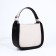 TEXTURA bag on the zipper, small size, beige color