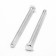 Bolt "Tundra Krep", with a hexagonal head, galvanized, Din933, M6x80 mm, 2 pcs