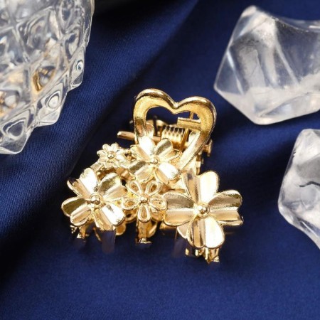 Hair crab "Jasmine" 2.5 cm, gold