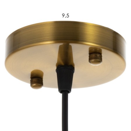 Bayerlux lamp "Billy" E27 40W gold 18x18x20-120cm-6
