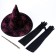 Carnival set "Mighty Witch": hat, gloves, wand