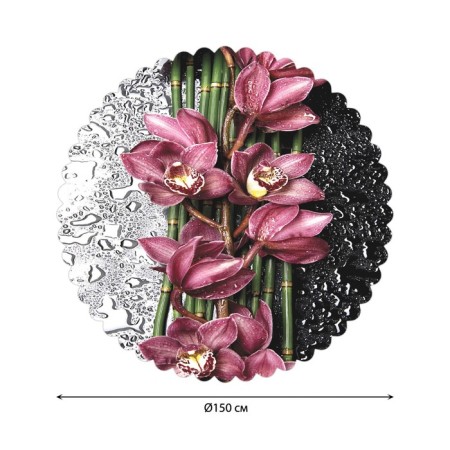 Tables on the table “Flower separation”, round, Saten, d = 150 cm-1