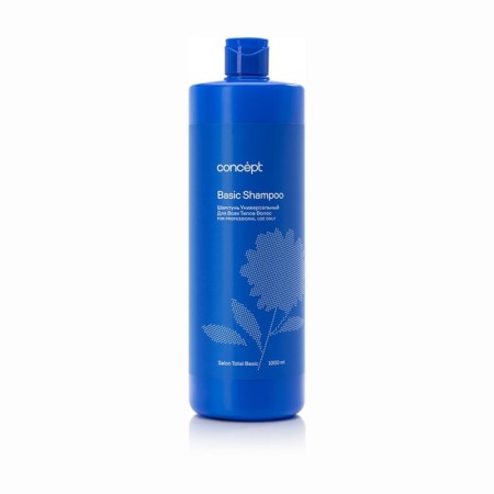 Universal shampoo for all types of hair Concept Salon Total Basic, 1000 ml