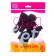 Latex ball 10 ", pastel, set 5 pcs., Black color