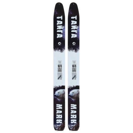 Ski hunting wood-plastic "Taiga", 165 cm, with a notch, color mix-2