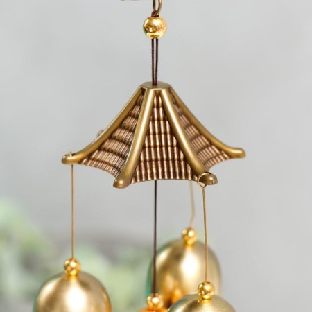 Wind Music Metal "Yin-Yang" 3 bells 47 cm-2