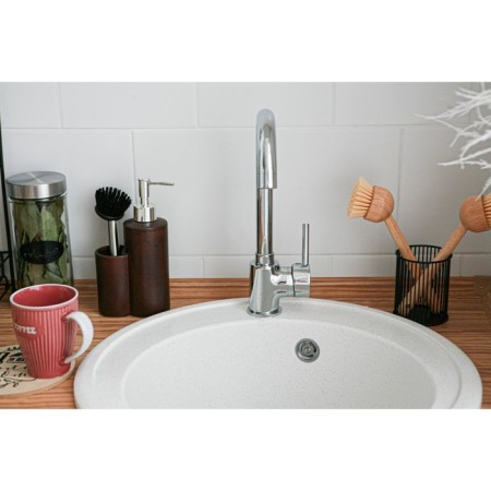 Lotus shade brush for dishes, round, 22 cm-4