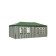 Sadovy tent 6*3m green, closed