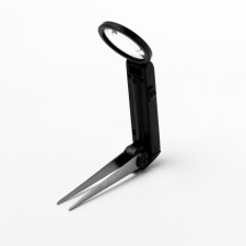 Lupa with tweezers, lens 25mm, backlight