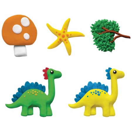 Plant -based plasticine, 6 colors, 90 g, Jovi, cardboard, euro suspension, for kids-6